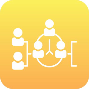 ağ bağlantı grubu simgesi uzun gölge biçiminde