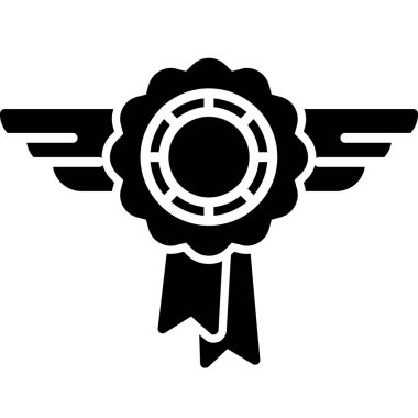 ödül rozeti simgesi, vektör illüstrasyonu