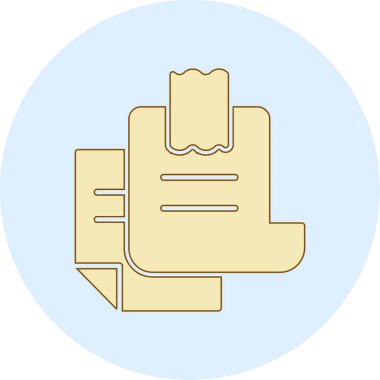 Bir b eksikliği simgesinin vektör çizimi