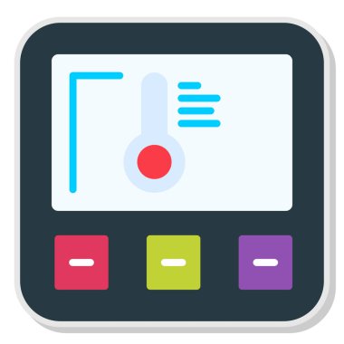 Kontrol et. Web simgesi basit illüstrasyon