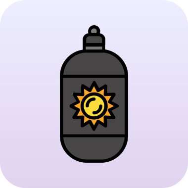 pil simgesi. pilin vektör illüstrasyonu