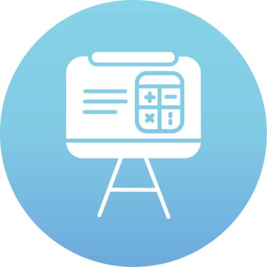 Modern simgenin vektör illüstrasyonu