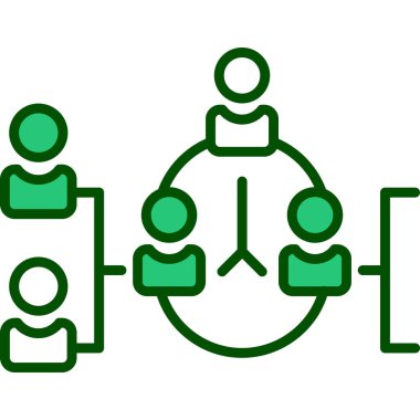 ağ paylaşımı. Basit resimleme