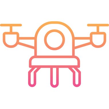 robot. Web basit illüstrasyonu