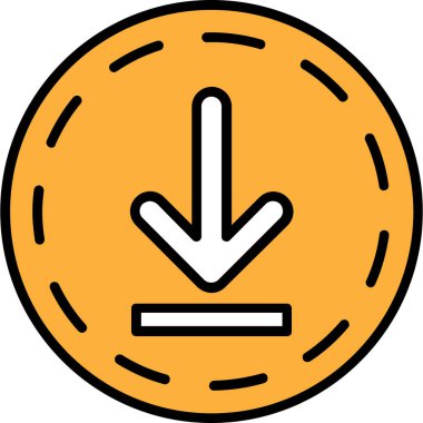 Ok yönü simgesi. Web düz izole edilmiş için özet yön vektörü simgesi