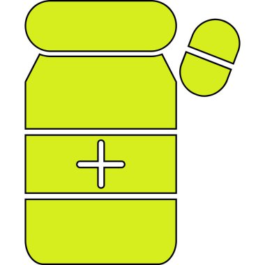 tıbbi ve sağlık vektörü simgesi