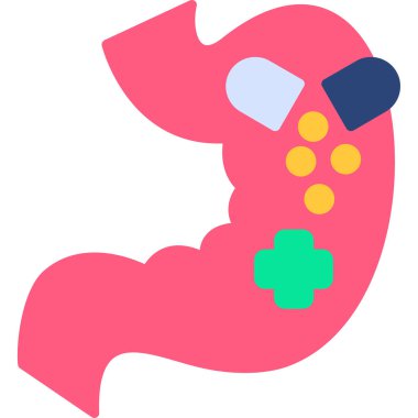 Midem. Web simgesi basit illüstrasyon