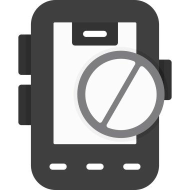 telefon simgesi, vektör illüstrasyonu