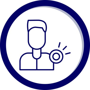 Vektör illüstrasyonu, simge ögesi arkaplanı