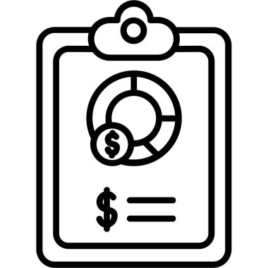 Dolar. Web simgesi basit tasarım