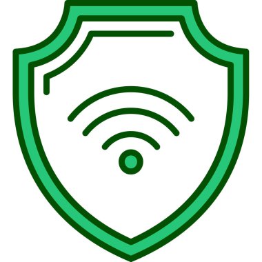 wifi simgesi vektör illüstrasyonu