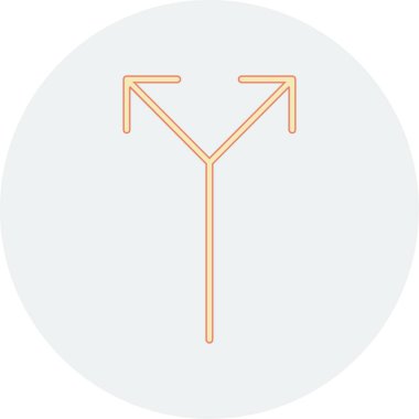 Modern simgenin vektör illüstrasyonu