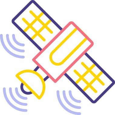 Anten. Web simgesi basit illüstrasyon