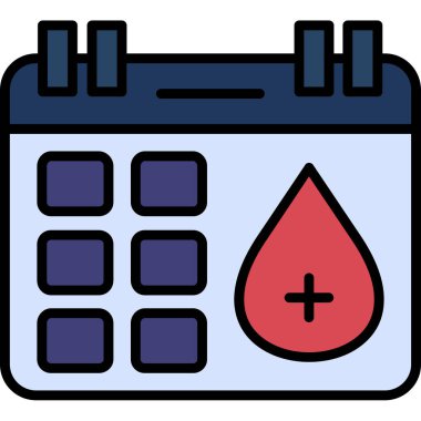 Kan bağışı günü simgesi