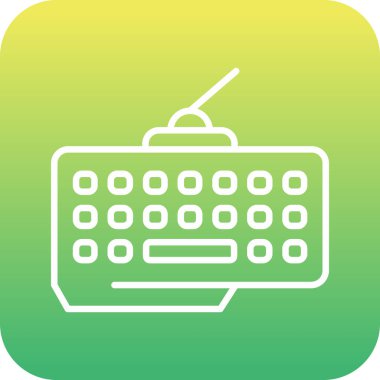 Güzel Takvim Satır Vektörü Simgesi