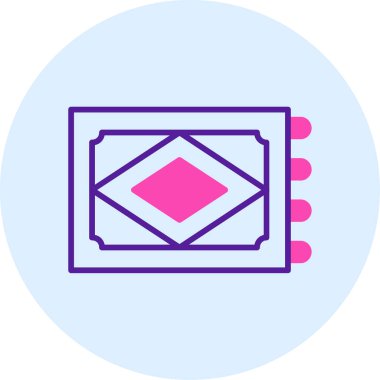 seo modern simgesinin vektör illüstrasyonu