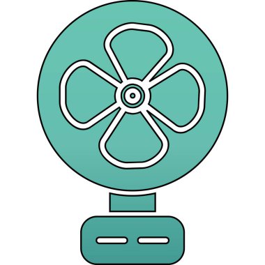 Hayran. Web simgesi basit illüstrasyon