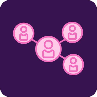 İş ve finans simgesinin vektör illüstrasyonu