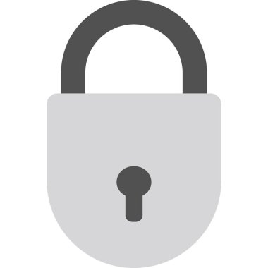 ikon vektör illüstrasyonunu kilitle