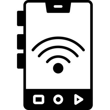 wifi vektör düz simge