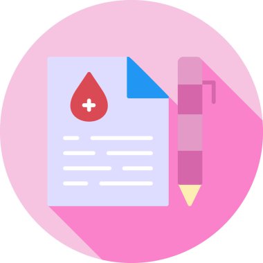 Kan bağışı vektör simgesi modern basit vektör illüstrasyonu