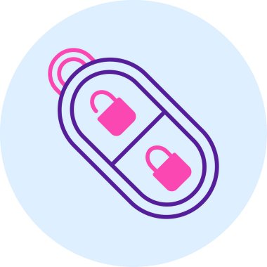 Çanta. Web simgesi basit illüstrasyon