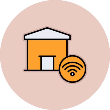 Eşsiz Wiifi Vektör Kabartma Simgesi