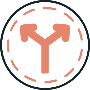 Modern spor simgesinin vektör illüstrasyonu