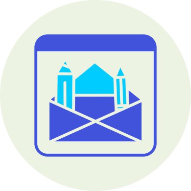 Modern b 'nin vektör illüstrasyonu eksik simgesi