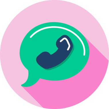 konuşma balonu ikonu vektör illüstrasyon tasarımı