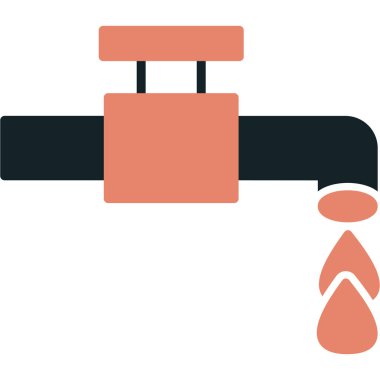 Duş. Web simgesi basit tasarım