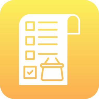 Vektör belgesi Simge illüstrasyonu