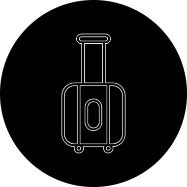 vektör bavulu resimleme