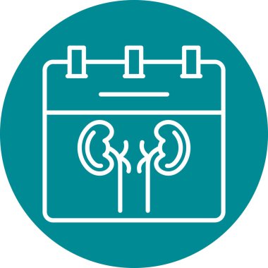 Modern simgenin vektör illüstrasyonu