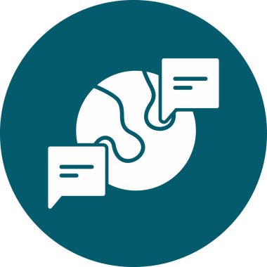 seo modern simgesinin vektör illüstrasyonu