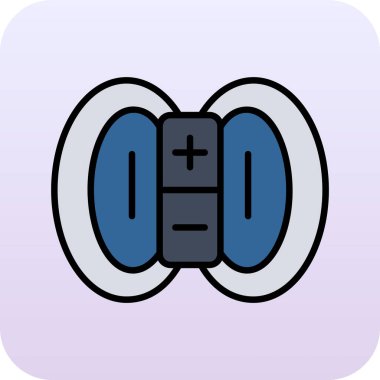 Bir kamera simgesinin vektör illüstrasyonu