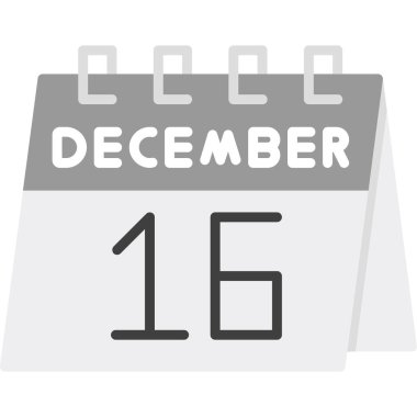 Takvim simgesi tasarımı, vektör illüstrasyonu 10 eps grafik