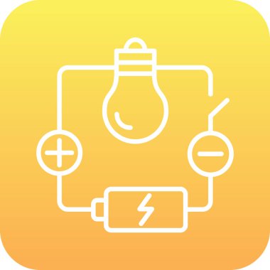 Modern simgenin vektör illüstrasyonu