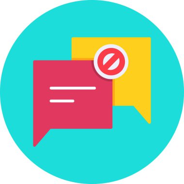 Mesaj var. Web simgesi basit illüstrasyon