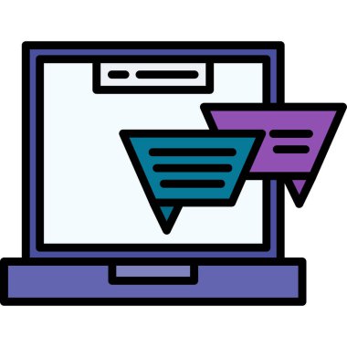 Alışveriş çantası ve el arabası olan bilgisayar