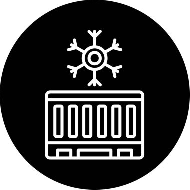 Bir noel simgesinin vektör illüstrasyonu