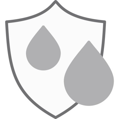 kalkan simgesi, vektör illüstrasyonu