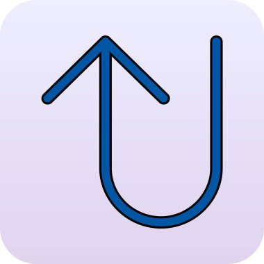 ok simgesi, vektör illüstrasyonu