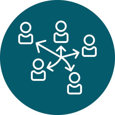 İş adamlarının vektör illüstrasyonu