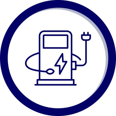 elektrik pil simgesi, basit tasarım