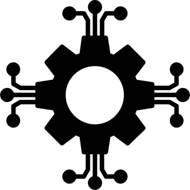 Teçhizat Web simgesi basit illüstrasyon