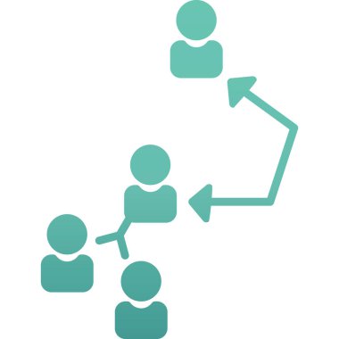 iş dünyası takım çalışması insanları simgesi