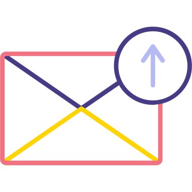 e- posta pazarlama simgesi, vektör illüstrasyonu