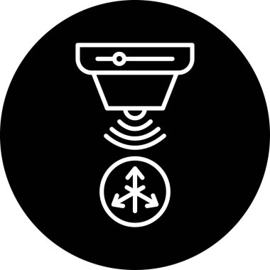 vektör drone simgesi illüstrasyonu