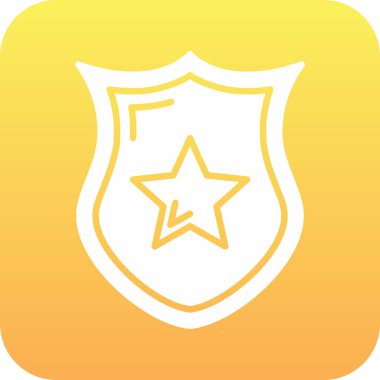 yıldız simgesi soyut bir grupta izole edildi